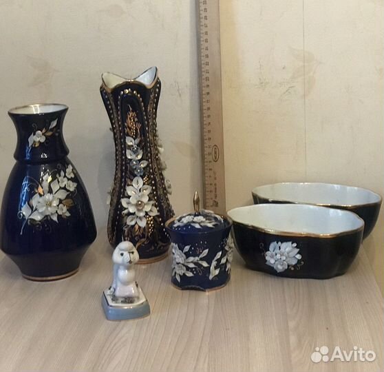 Ваза, статуэтка кисловодский фарфор