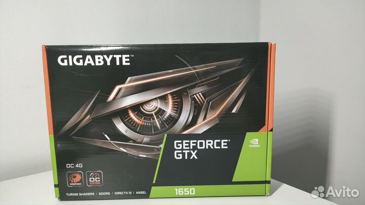 Видеокарта Geforce gtx 1650