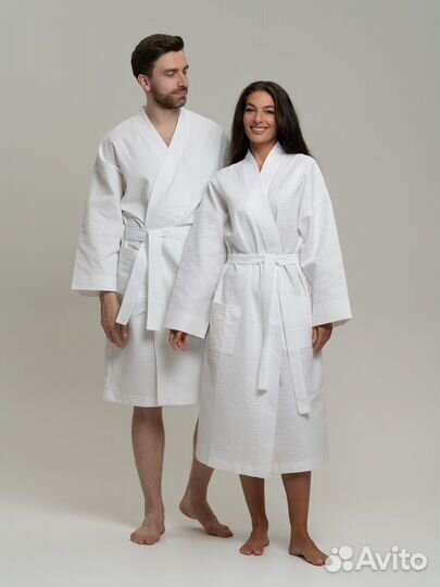 Халат банный вафельный Артикул 1641 - 1638
