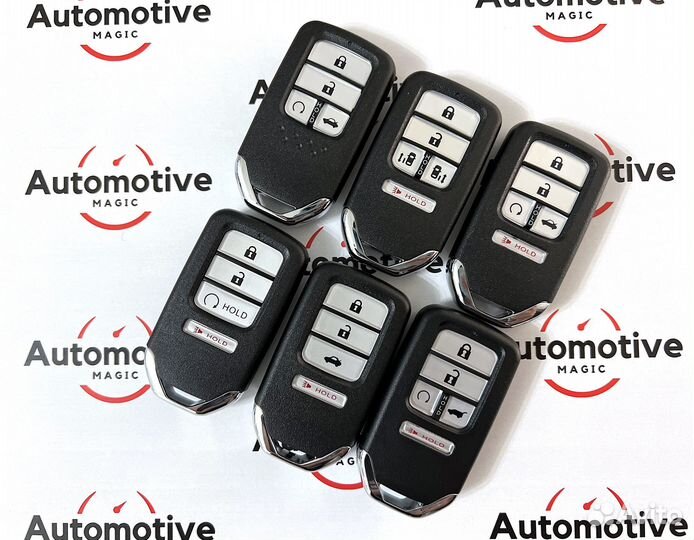 Ключ Honda Accord, Civic, CR-V, Fit с привязкой