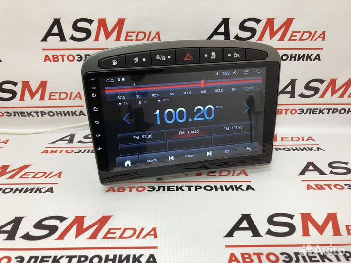 Магнитола android Peugeot 308,408 2010+