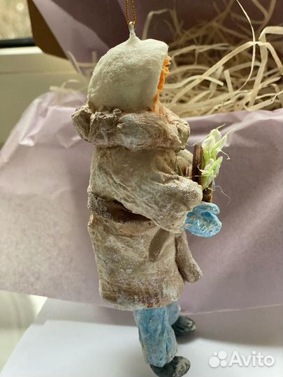 Ватная игрушка