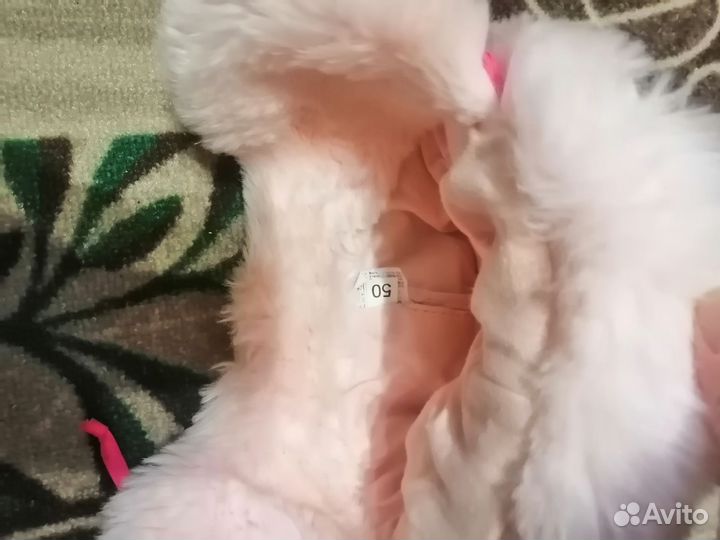 Шапка зимняя для девочки 50 52