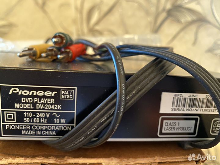 Караоке DVD Pioneer DV-2042K + в подарок микрофоны