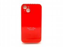 Чехол для Apple iPhone 15 Plus Silicone (красный)