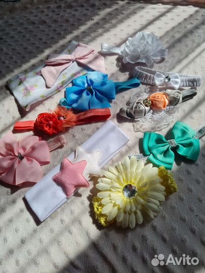 Повязки на голову набор