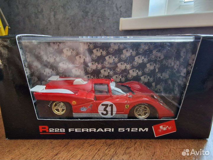 Модель Ferrari 512M ф-мы brumm