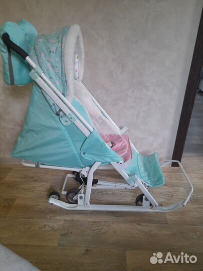 Коляска санки