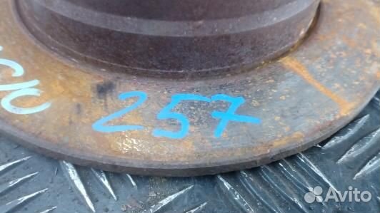 Диск тормозной задний mercedes benz B-class W245 (8AG10LR01)