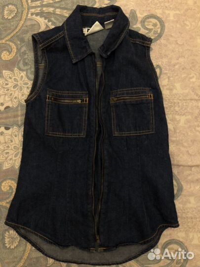 Жилетка джинсовая dkny