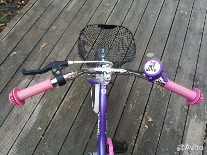 Детский велосипед для девочки бу