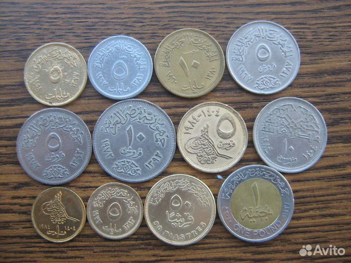 Монеты Египта