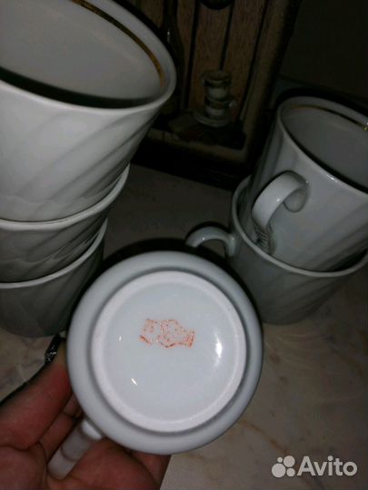 Чайные чашечки 6шт