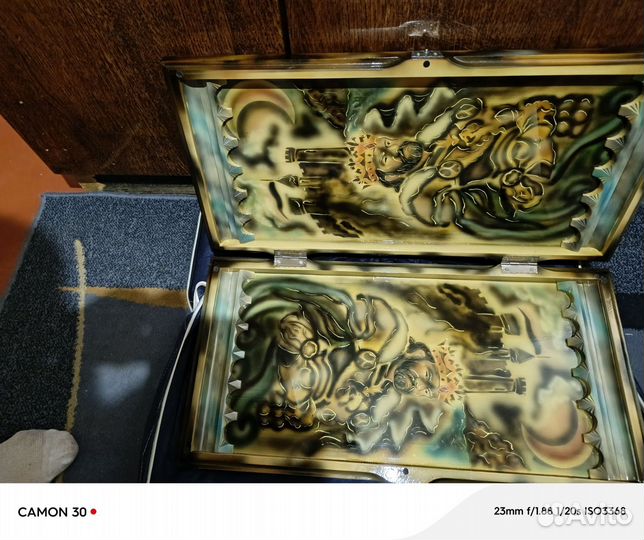 Нарды и шахматы совместно на одной доске