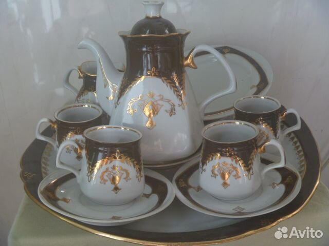 Кофейный Набор Восточный и Керамические Горшочки