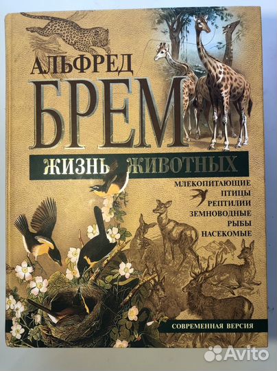 Книга жизнь животных Альфред Брем