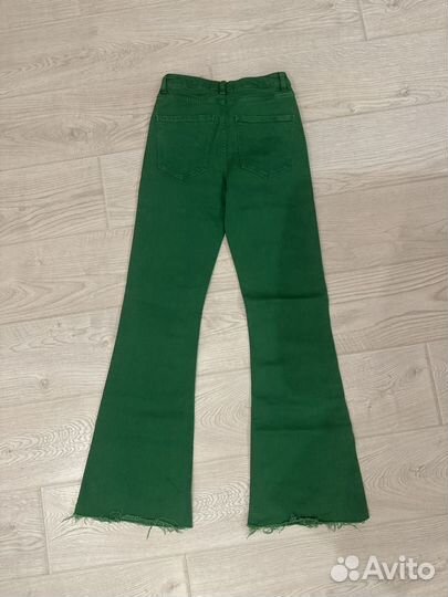 Джинсы клеш zara 36