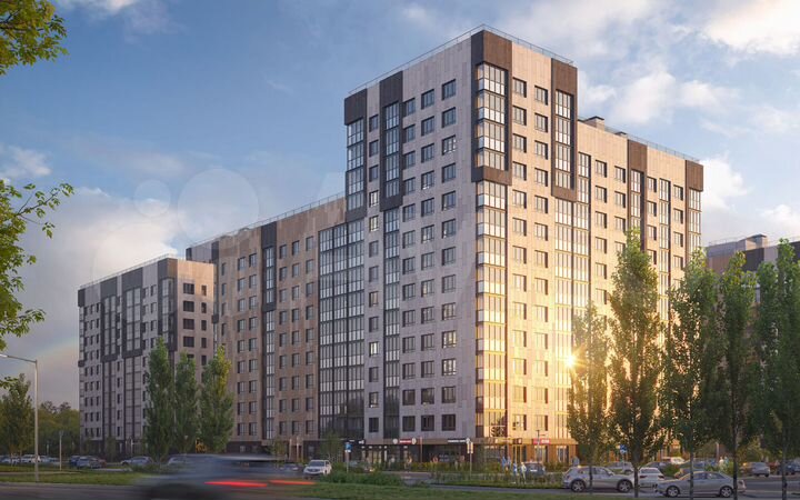 1-к. квартира, 36,7 м², 3/14 эт.
