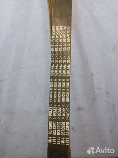 Ремень генератора Nissan Micra