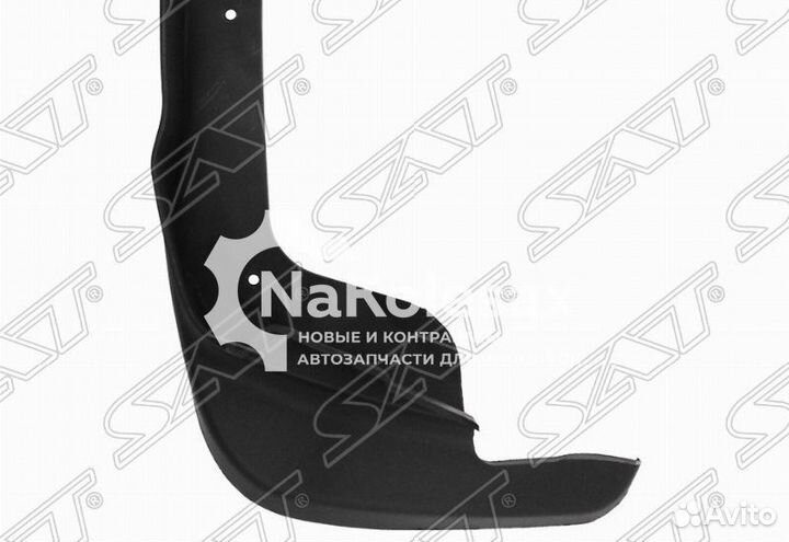 Брызговик nissan qashqai 14- передний LH (под плос