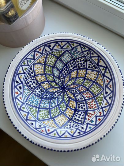 Блюдо большое керамика