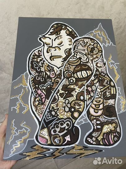 Картина ручной работы