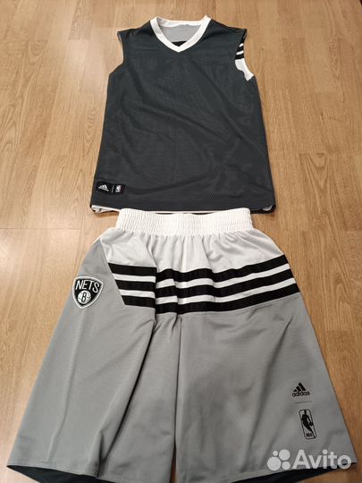 Баскетбольная форма. Adidas. Майка шорты. Nba