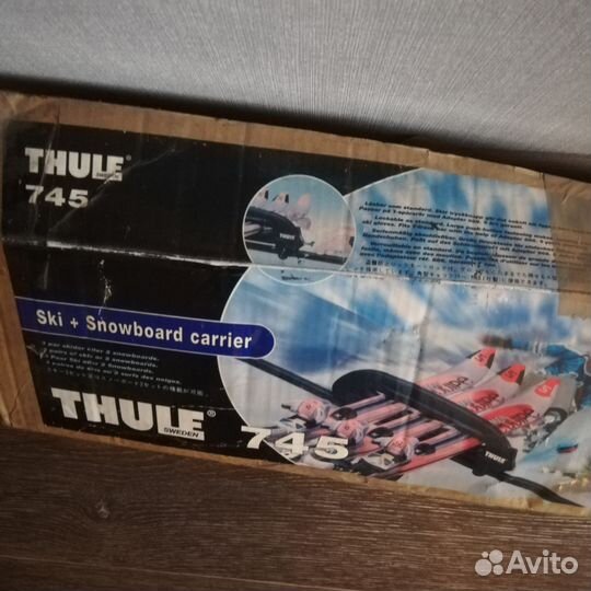 Крепление для лыж на багажник thule