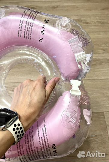 Круг на шею для купания малышей музыкальный