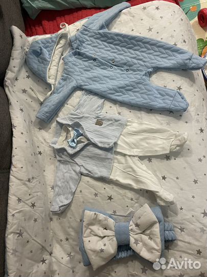 Комплект на выписку для мальчика