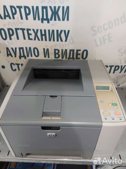 Принтер лазерный HP LJ 2420n пробег 454911