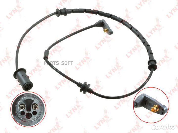 Lynxauto BW1163 Датчик износа тормозных колодок пе