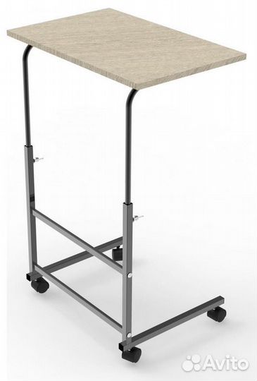 Подкатной стол слкс-4 каркас черный ясень шимо све