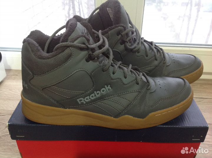 Высокие утепленные кеды Reebok