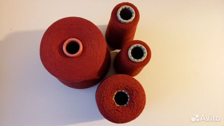 Пряжа меринос кашемир Италия ржавчина