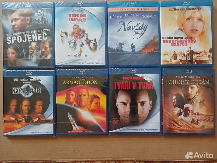 Лицензионные BLU RAY диски