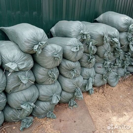 Конский перегной в мешках