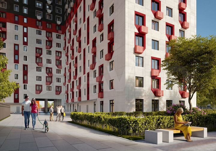 2-к. квартира, 77,7 м², 21/25 эт.