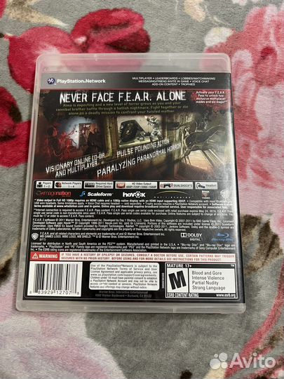 Fear 3 ps3