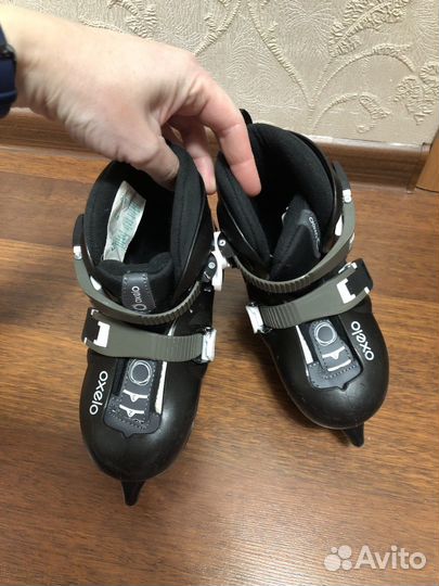 Коньки детские oxelo(декатлон) 26-28 размер