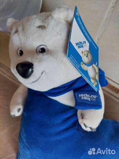 Подушка и мишка Сочи 2014