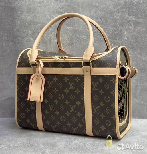 Сумка переноска louis vuitton для животных