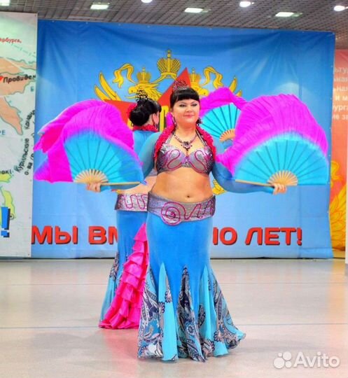 Костюм для восточных танцев +вейлы+украшения