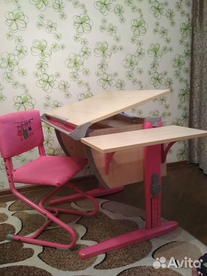 Растущая стол-парта и стул дэми