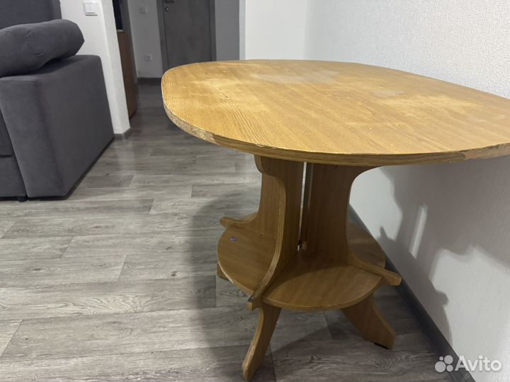 Кухонный стол бу круглый