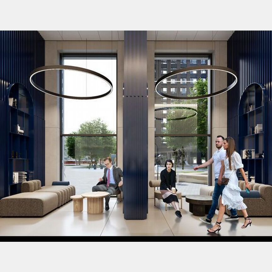 2-к. квартира, 59,6 м², 20/25 эт.