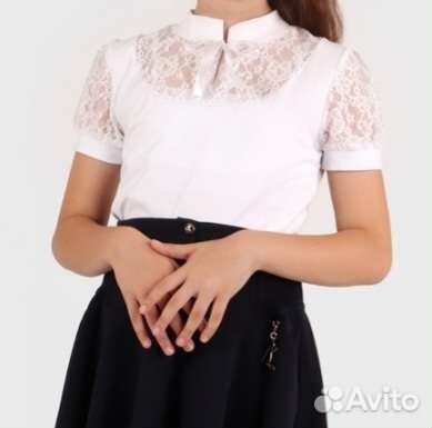 Блузка школьная новая р. 152-158