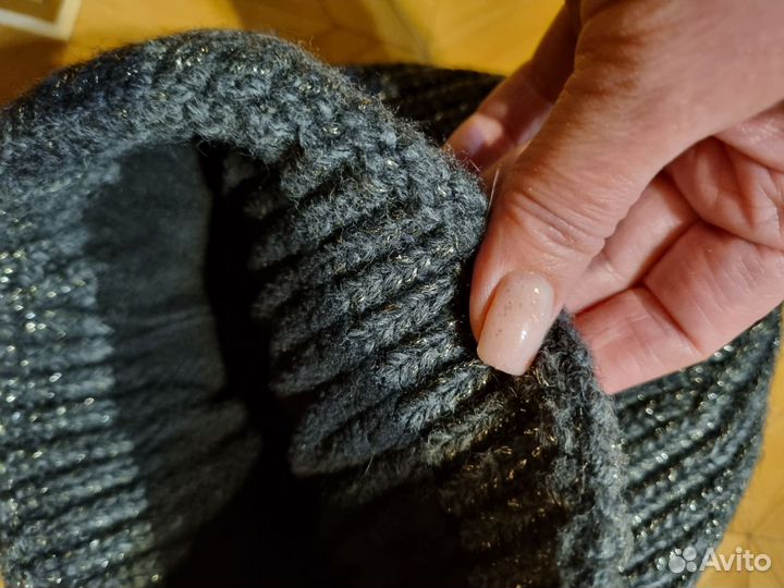 Зимний женский комплект, шапка женская