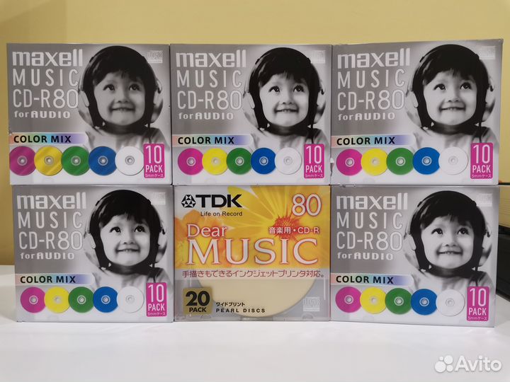 Maxell CD-R for Audio / TDK Music