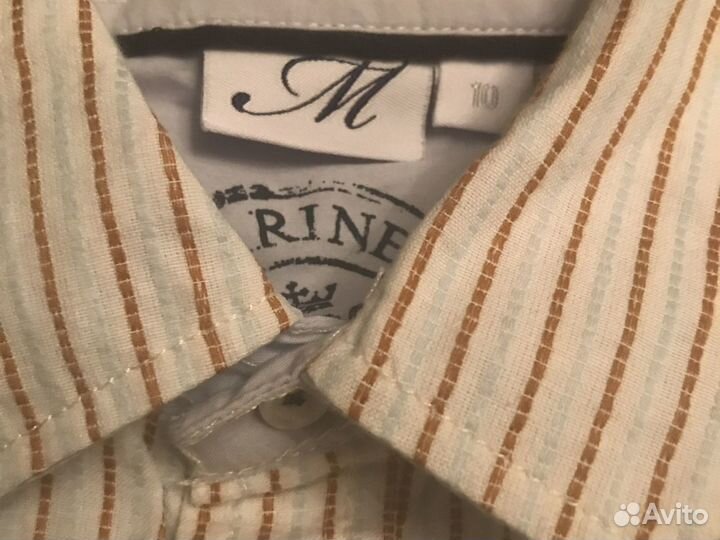 Рубашка новая для мальчика 140